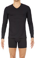 HOM Long Sleeve T-Shirt V-Neck Classic