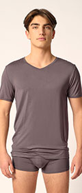 Skiny V-Shirt Bamboo Deluxe