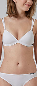 Skiny Gepaddeter Triangel BH Advantage Cotton Stretch