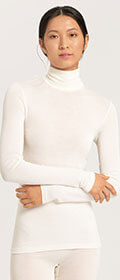 Hanro Rollkragen-Shirt Woolen Silk
