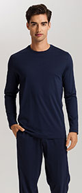 Hanro Shirt langarm Night & Day