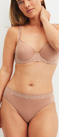 Brief Natural Comfort Lace regular cut