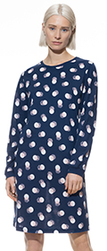 Mey Nachthemd langarm Scribbled Dots