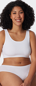 Schiesser Bustier 95/5 Organic Doppelpack