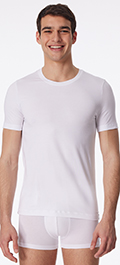 Schiesser T-Shirt mit Rundhals Long Life Soft