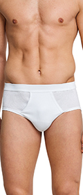 Schiesser Sport Slip mit Eingriff Cotton Essentials Doppelripp 2er Pack