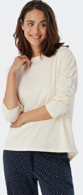 Schiesser Langarmshirt Mix & Relax Cotton
