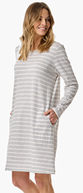 Schiesser Nachthemd langer Arm Casual Essentials