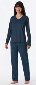 Schlafanzug lang Casual Essentials