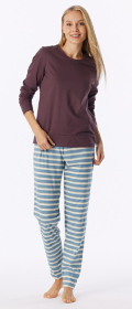 Schlafanzug lang Casual Essentials