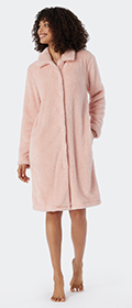 Schiesser Morgenmantel aus Teddy Fleece