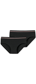 Schiesser Mädchen Panties Long Life Rib 2er Pack