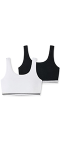 Schiesser Mädchen Bustier 95/5 2er pack