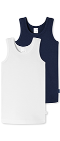 Schiesser Jungen Hemd 95/5 2er Pack