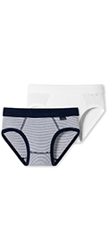 Schiesser Sportslip Fine Rib 2er Pack