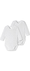 Schiesser Bodies langarm Fine Rib 2er Pack