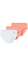 Schiesser Mädchen Hüftslips Fine Rib 3er Pack