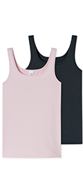 Schiesser Mädchen Tops 95/5 2er Pack