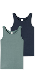 Schiesser Jungen Tanks 95/5 2er Pack