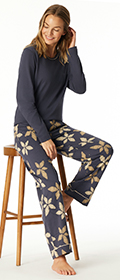 Schiesser Schlafanzug lang - Comfort Nightwear