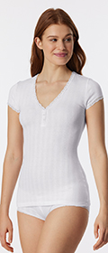 Schiesser REVIVAL Shirt halber Arm Agathe