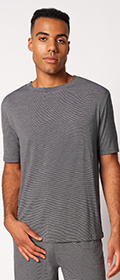 Skiny Shirt kurzarm Cooling Deluxe Night