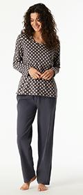 Schiesser Schlafanzug lang Comfort Essentials