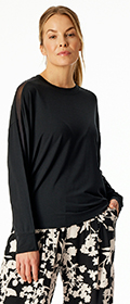 Schiesser Shirt langarm Mix+Relax