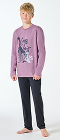 Schiesser Schlafanzug lang Nightwear