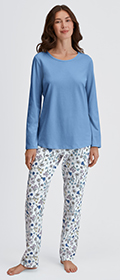 Calida Pyjama lang Flower Nights