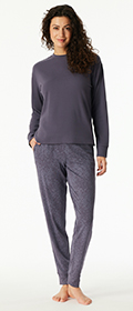 Schiesser Schlafanzug lang Selected Premium Warming