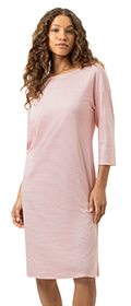 Nachthemd 3/4 Arm Simple Stripes