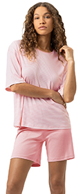 Mey Pyjama kurz Simple Stripes