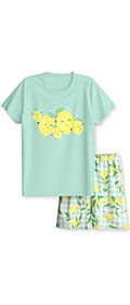 Kleinkinder Pyjama kurz Toddlers Fruits