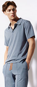 Schiesser Poloshirt kurzarm Mix & Relax
