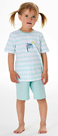 Schiesser Schlafanzug kurz Nightwear 