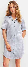 Sleepshirt Stripes Dreams