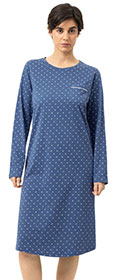 Nachthemd langarm Polka Dreams