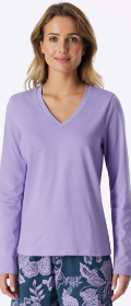Schiesser Shirt langarm V-Ausschnitt Mix + Relax