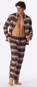 Schiesser Pyjama lang Selected Premium Warming