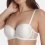 Schalen-BH Dotted Mesh