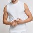 Schiesser Shirt ohne Arm American T-Shirt 2er Pack