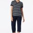 Schiesser Schlafanzug 3/4 kurzarm Casual Essentials