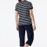 Schiesser Schlafanzug 3/4 kurzarm Casual Essentials