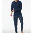 Schiesser Schlafanzug lang Casual Essentials