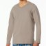 Schiesser Langarmshirt V-Ausschnitt Mix + Relax Single Jersey
