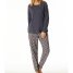 Schiesser Schlafanzug lang Bündchen Comfort Essentials