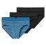 Schiesser Rio-Slips 3er-Pack Organic Cotton Webgummibund 95/5