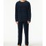 Schiesser Schlafanzug lang Velour Casual Nightwear