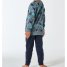 Schiesser Schlafanzug lang Frottee Bündchen Kids Nightwear
